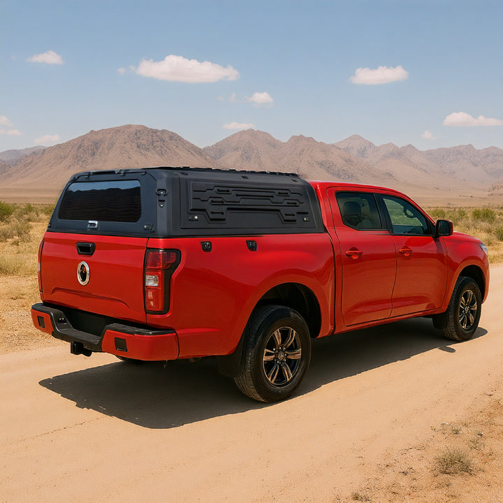 OPENROAD Truck Cap with Full Wing Doors, Extra-Large Storage, and LED Brake Light Openroad4wd