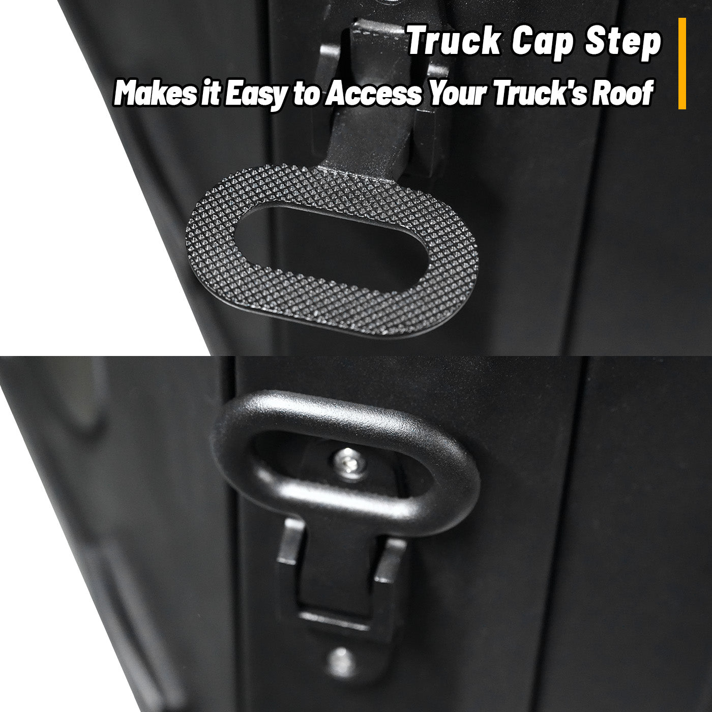 OPENROAD Truck Cap with Full Wing Doors, Extra-Large Storage, and LED Brake Light Openroad4wd