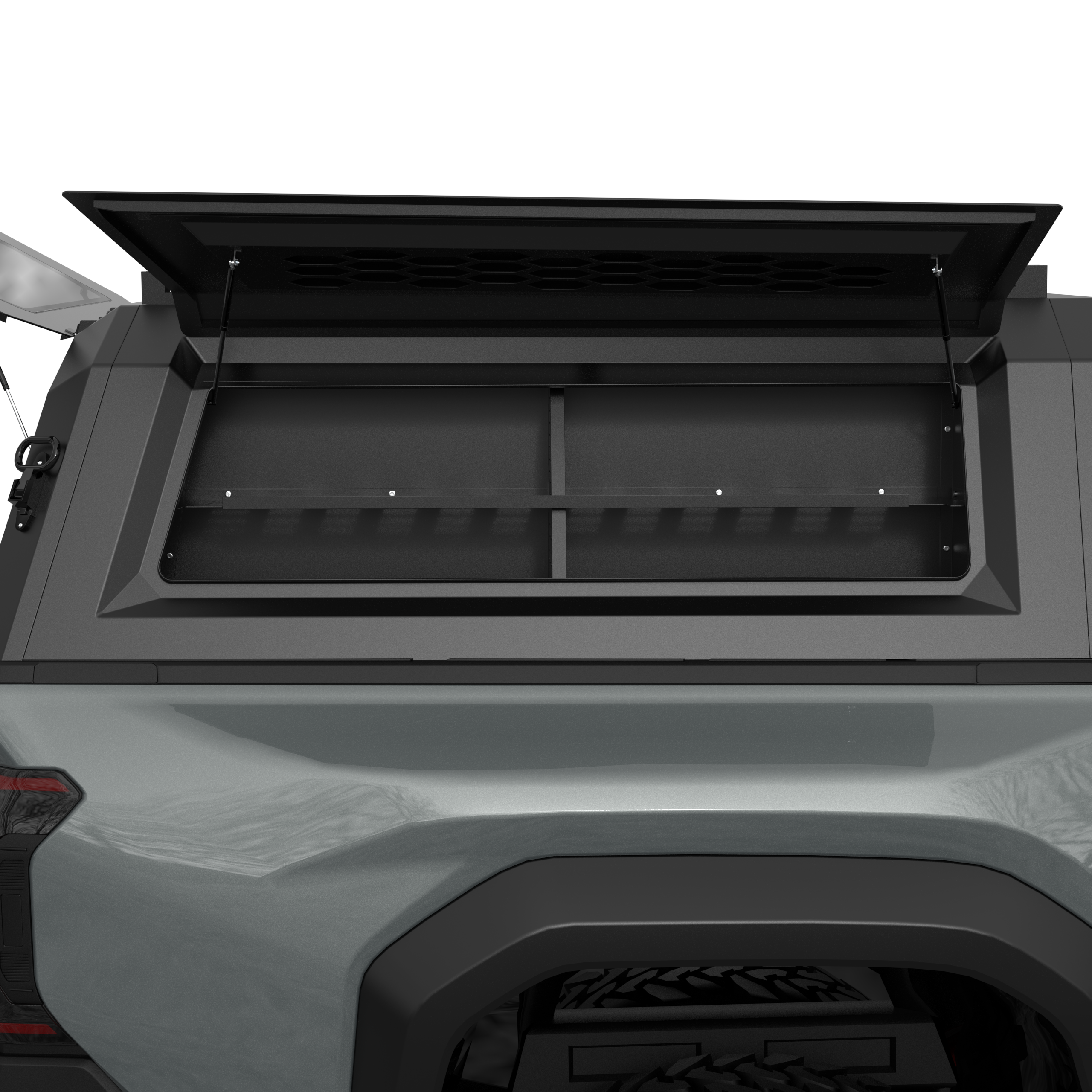 OPENROAD Aluminum Truck Cap with Three-Color Light