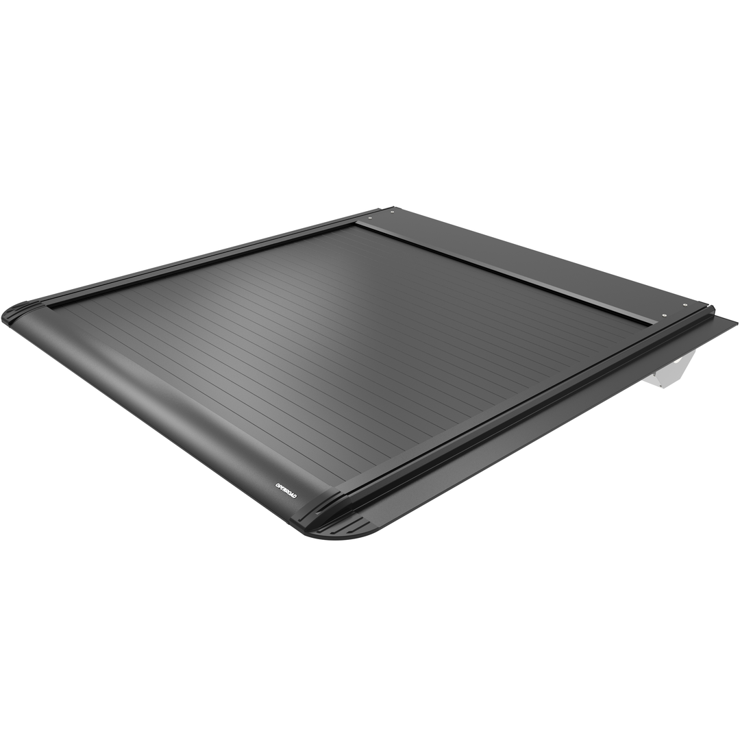 OPENROAD Universal Fit Adjustable Bed Rack for Trucks with Aluminum Retractable Tonneau Cover（副本） Openroad4wd Bed with Rail System Toyota Tacoma (2016-2023) -5ft Without Handle