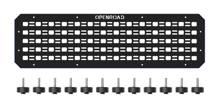 MOLLE Panel for Camping Storage Case Openroad4wd MOLLE Panel for Camping Storage Case 102L