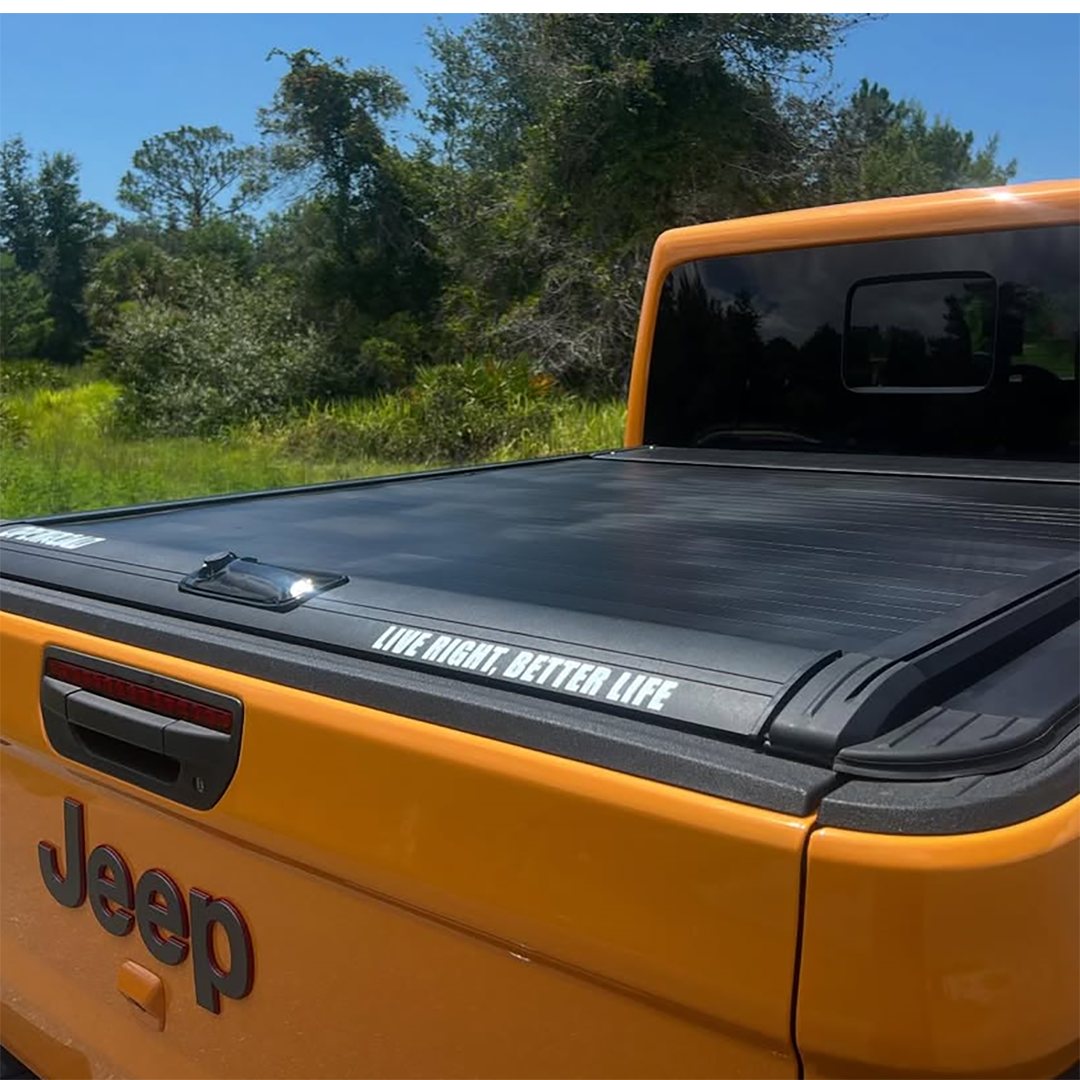 OPENROAD Aluminum Retractable Tonneau Cover Openroad4wd