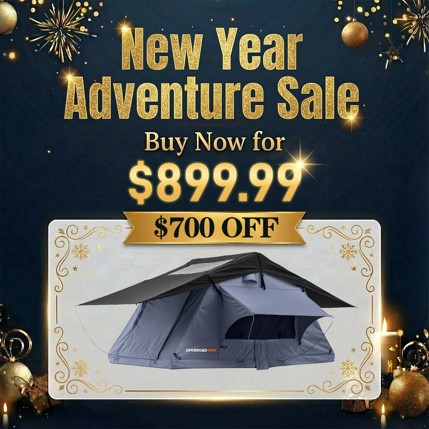 OPENROAD Soft Roof Top Tent
