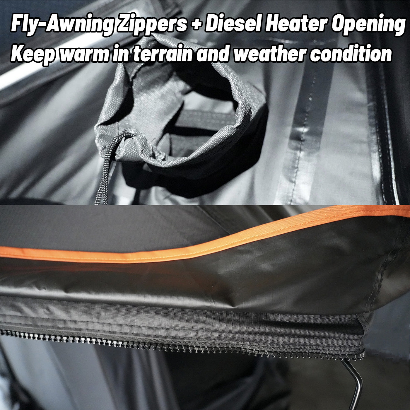 OPENROAD Aluminium-Hartschalen-Dachzelt - PeakRoof LT-Serie 