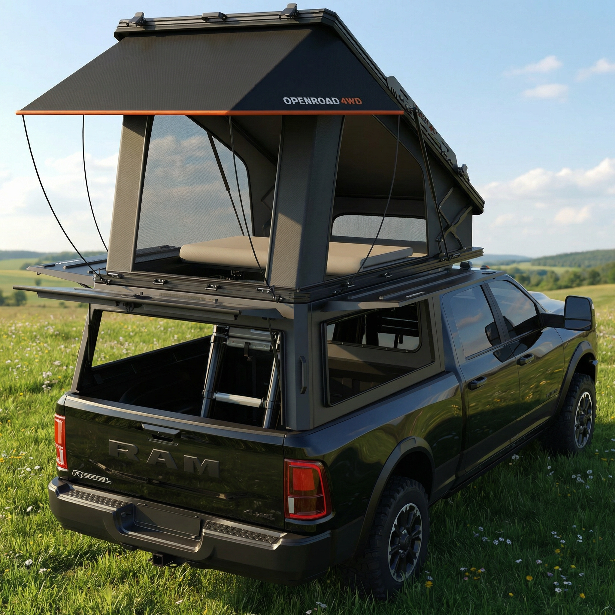 OPENROAD Integrated Aluminum Camper