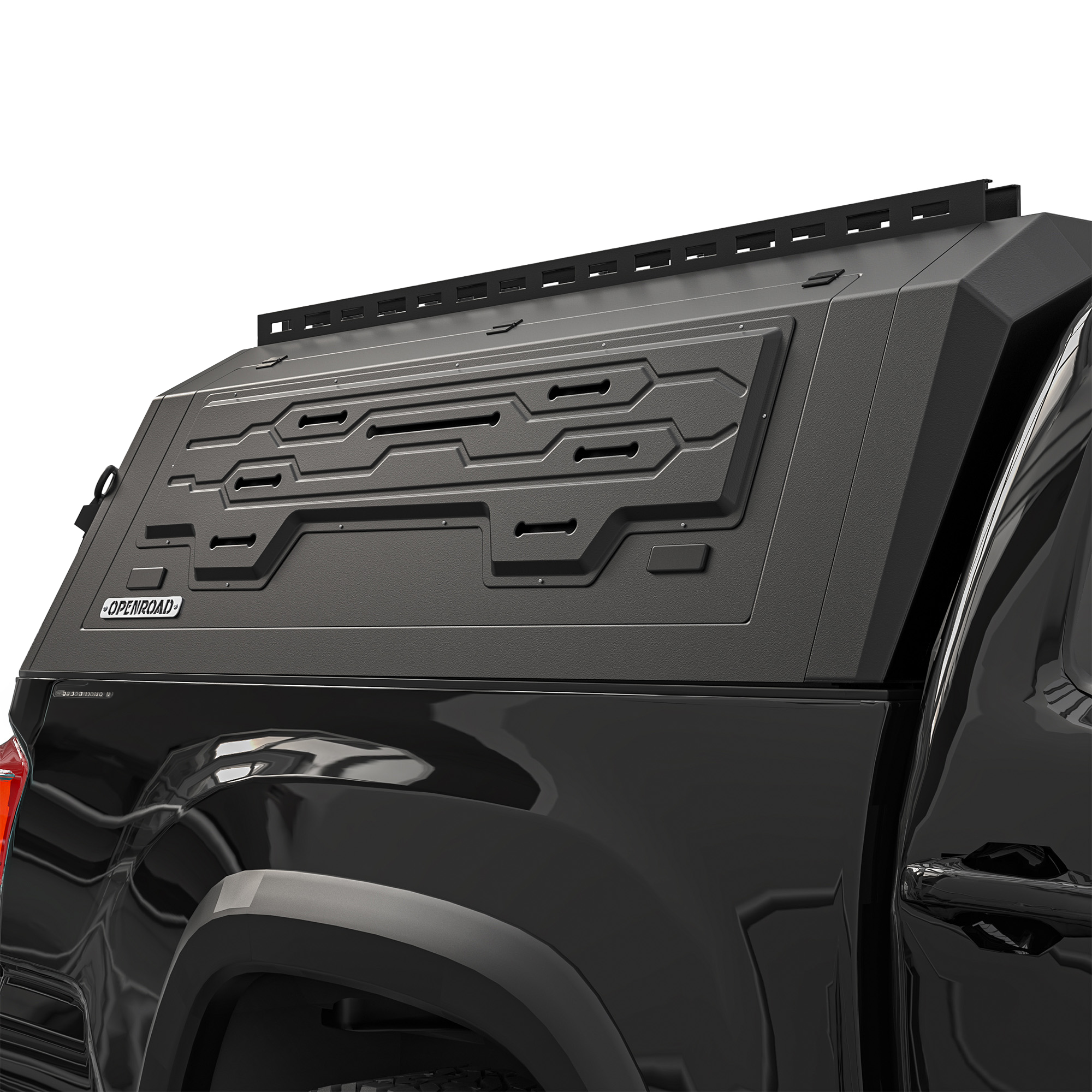 Toyota Tacoma 2016-2023 6ft Bed Aluminum Truck Cap | OPENROAD Openroad4wd