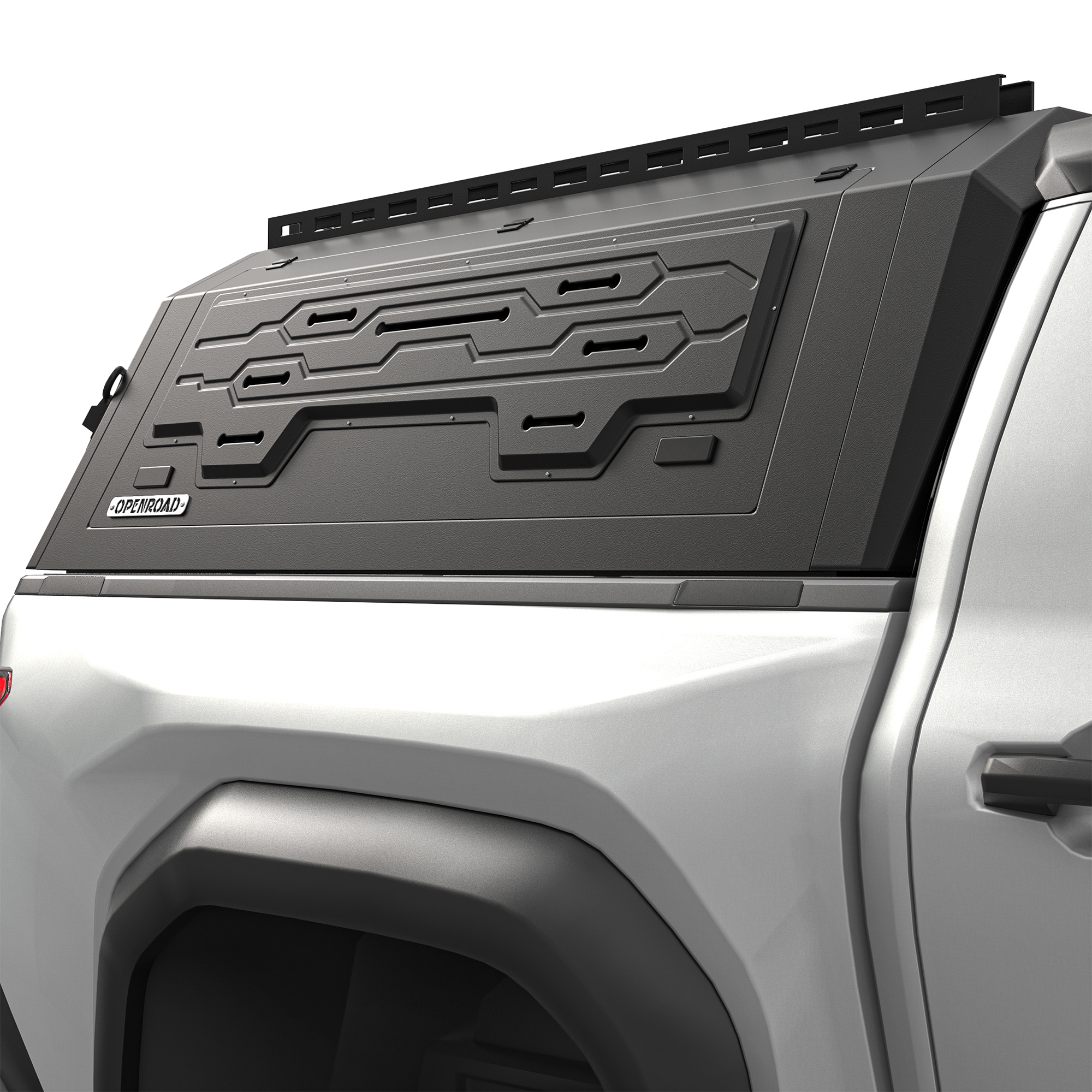 OPENROAD Aluminum Truck Cap for Toyota Tacoma (2024-2026) – 6ft Bed Openroad4wd