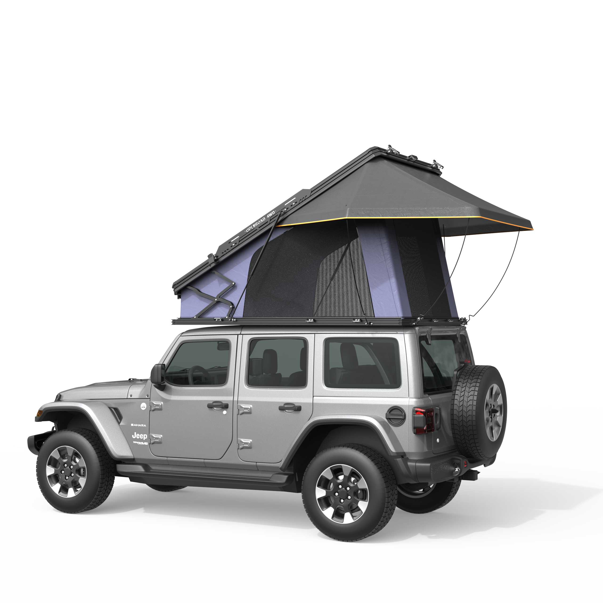 OPENROAD Carpa de techo rígida de aluminio, serie PeakRoof LT 
