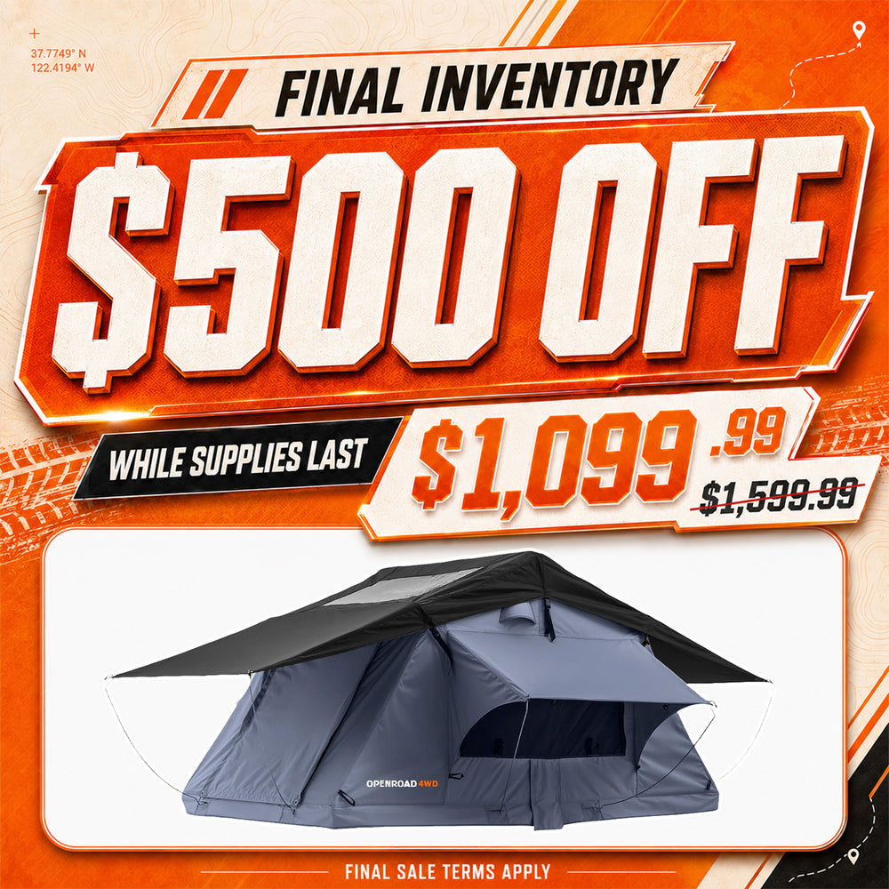 OPENROAD Soft Roof Top Tent Openroad4wd