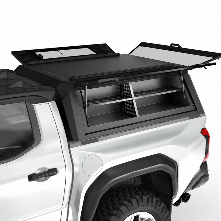 OPENROAD Truck Cap Sliding Glass Side Series Storage Box Openroad4wd