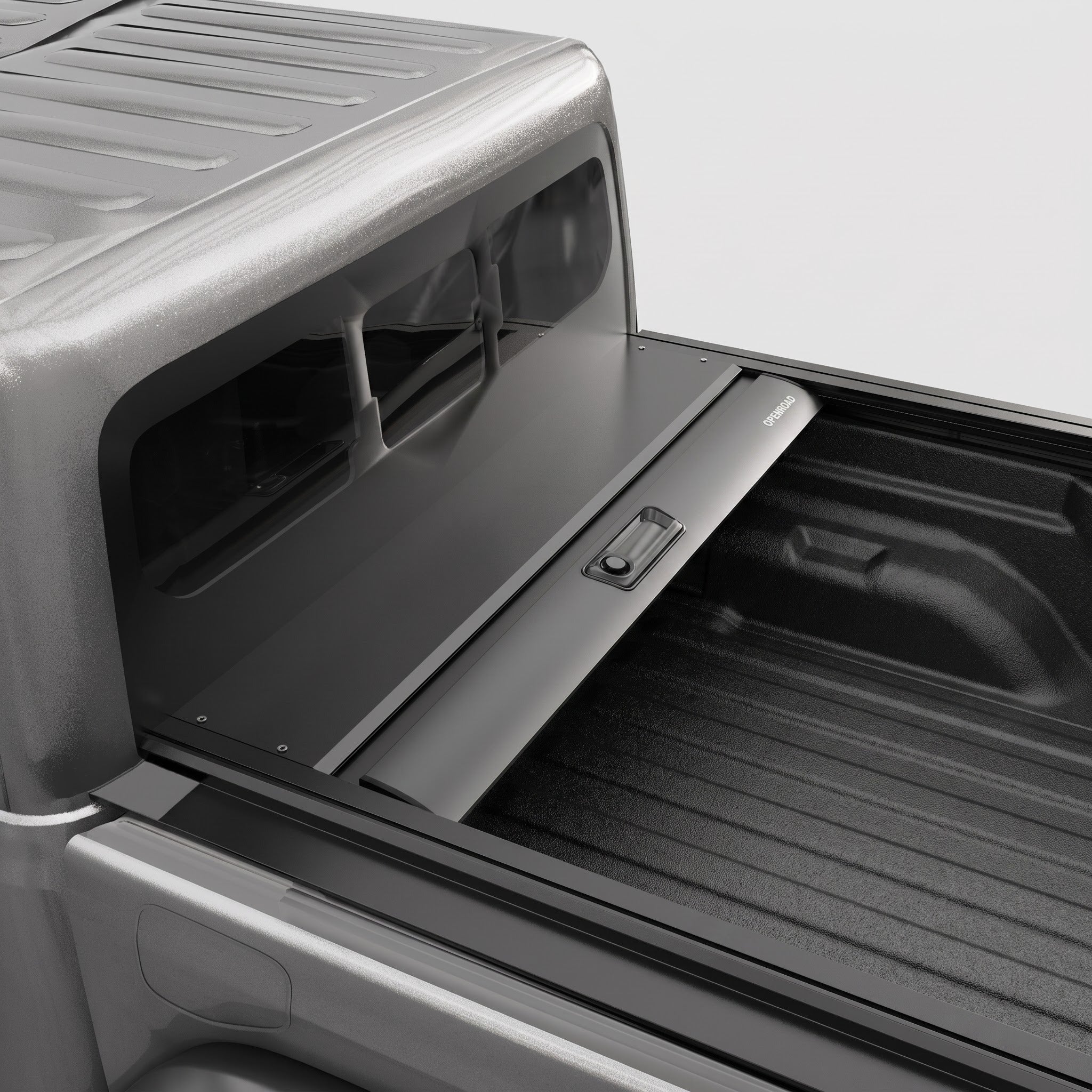 OPENROAD Aluminum Retractable Tonneau Cover for Jeep Gladiator (2019-2026) 5ft With handle Openroad4wd