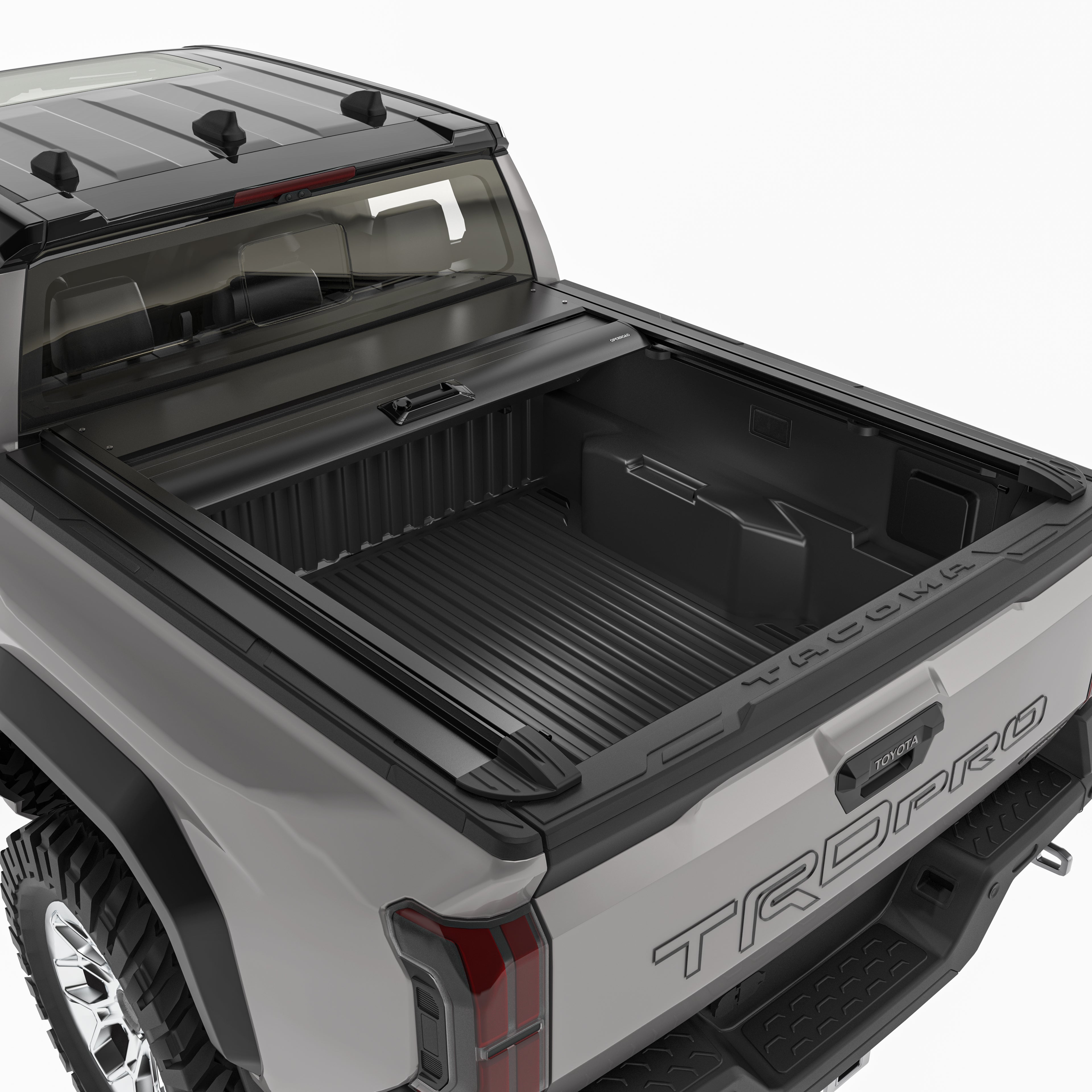 OPENROAD Aluminum Retractable Tonneau Cover for Toyota Tacoma (2022-2026) 6ft With handle Openroad4wd