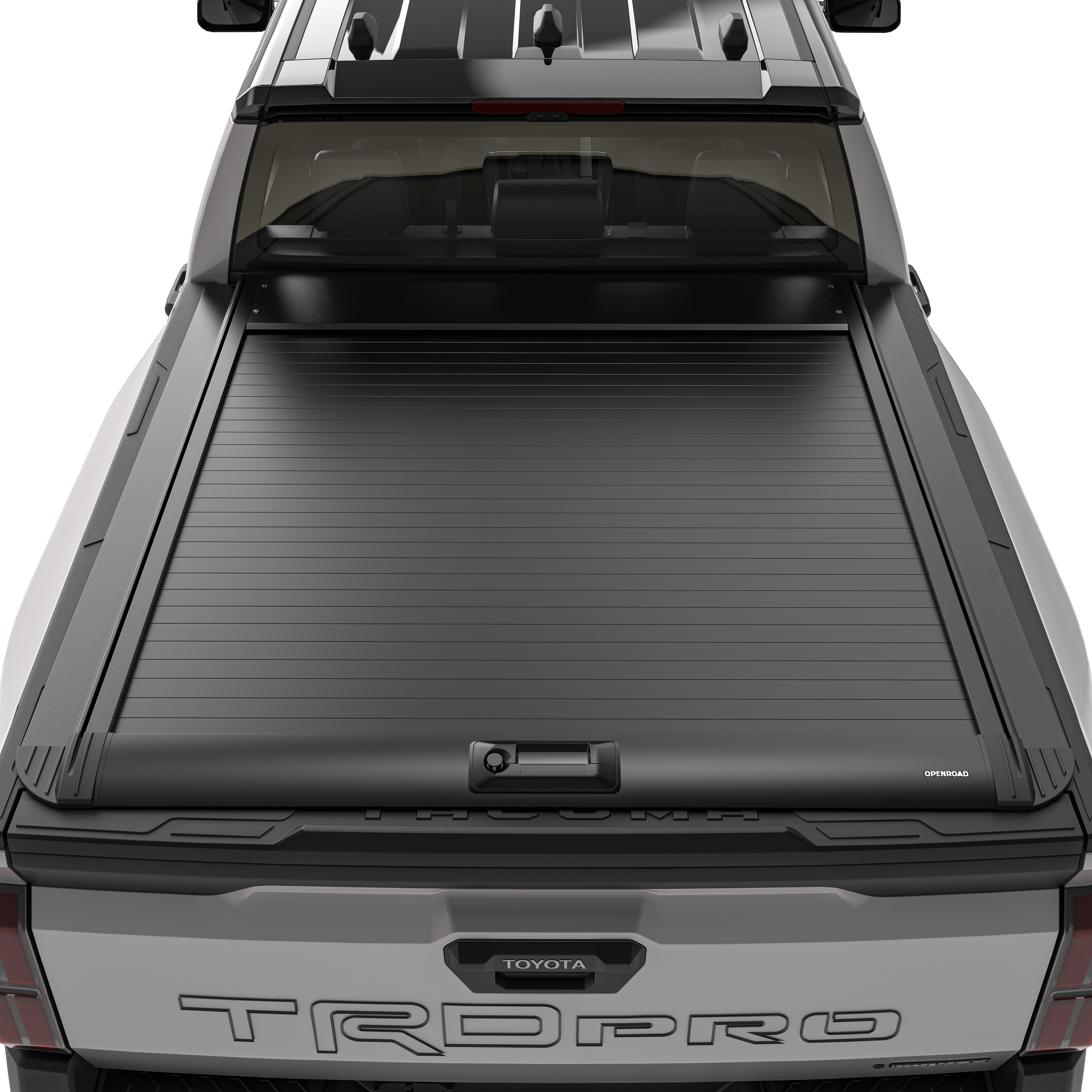OPENROAD Aluminum Retractable Tonneau Cover for Toyota Tacoma (2022-2026) 6ft With handle Openroad4wd