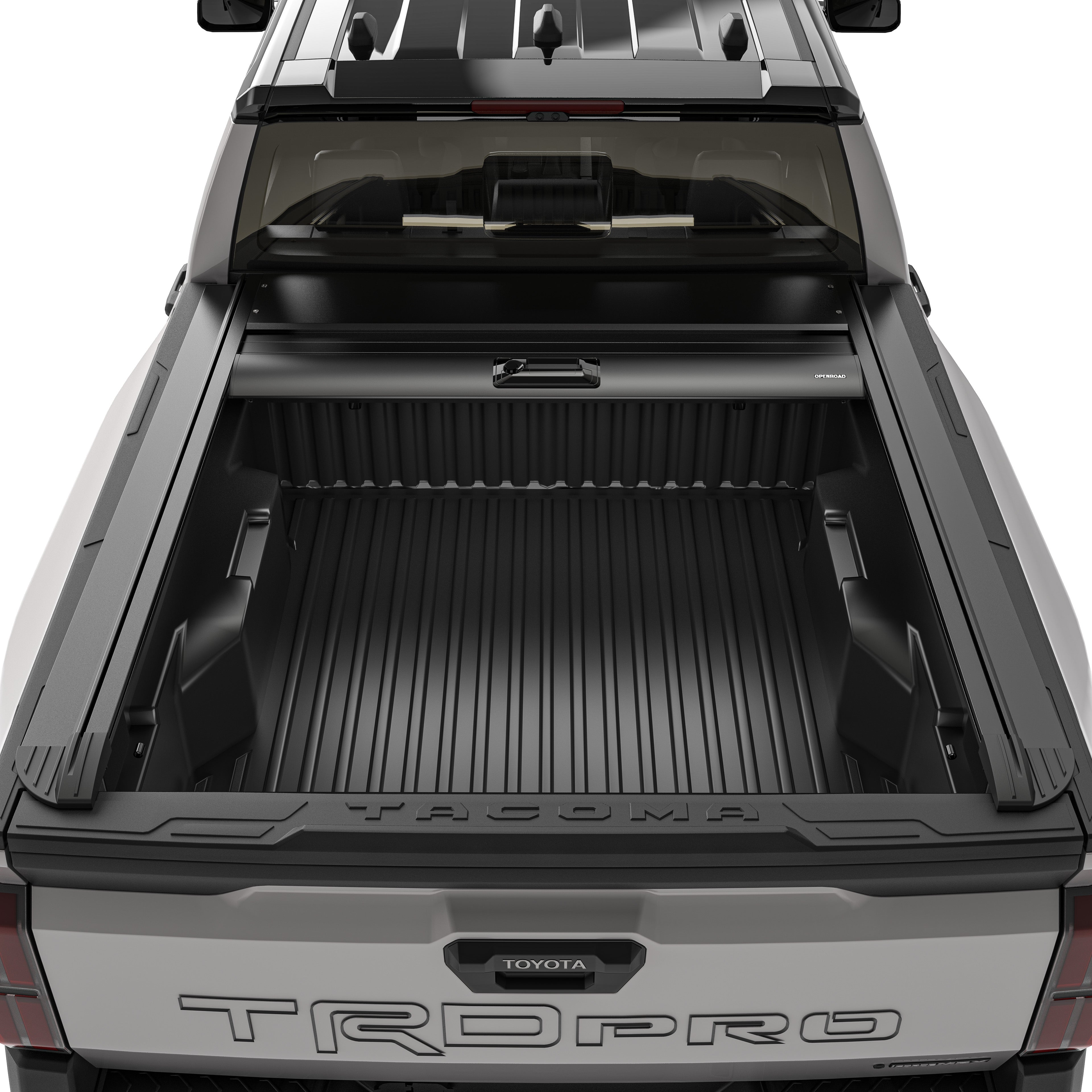 OPENROAD Aluminum Retractable Tonneau Cover for Toyota Tacoma (2022-2026) 6ft With handle Openroad4wd
