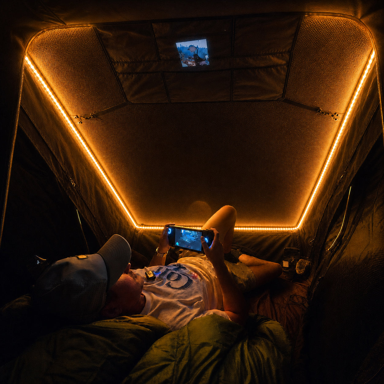 OPENROAD Aluminum Hard Shell Roof Top Tent-PeakRoof LT V2 Series openroad4wd.com