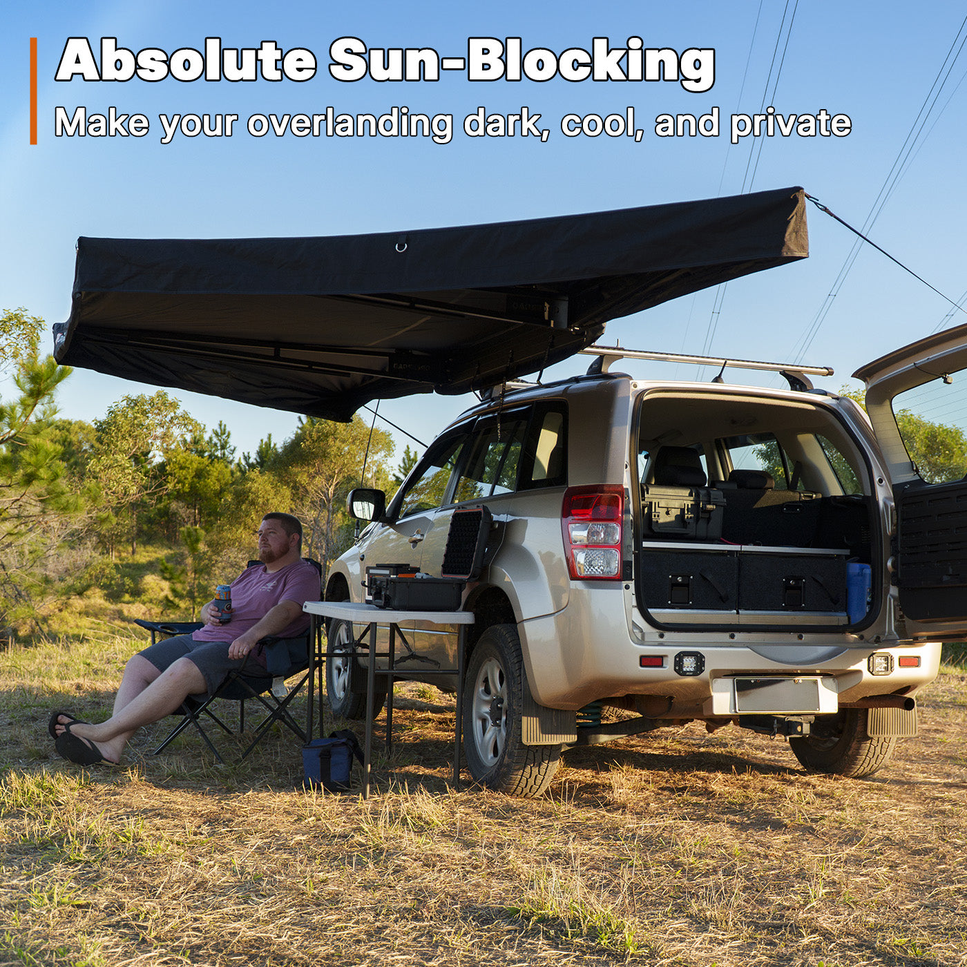 OPENROAD 180 Free Standing Awning