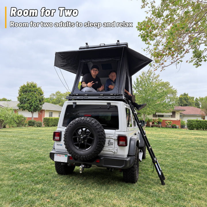 OPENROAD Aluminum Hard Shell Roof Top Tent - EdgeRoof Series