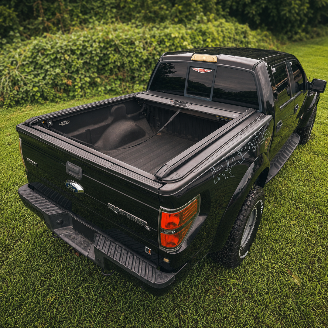 OPENROAD Aluminum Retractable Tonneau Cover for F150 (2004-2026) 5.5ft With handle Openroad4wd