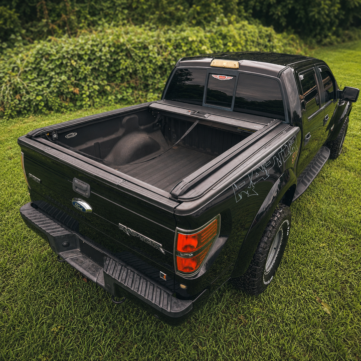 OPENROAD Aluminum Retractable Tonneau Cover for F150 (2004-2026) 5.5ft With handle Openroad4wd
