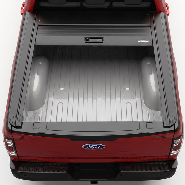 OPENROAD Aluminum Retractable Tonneau Cover for F150 (2004-2026) 5.5ft With handle Openroad4wd