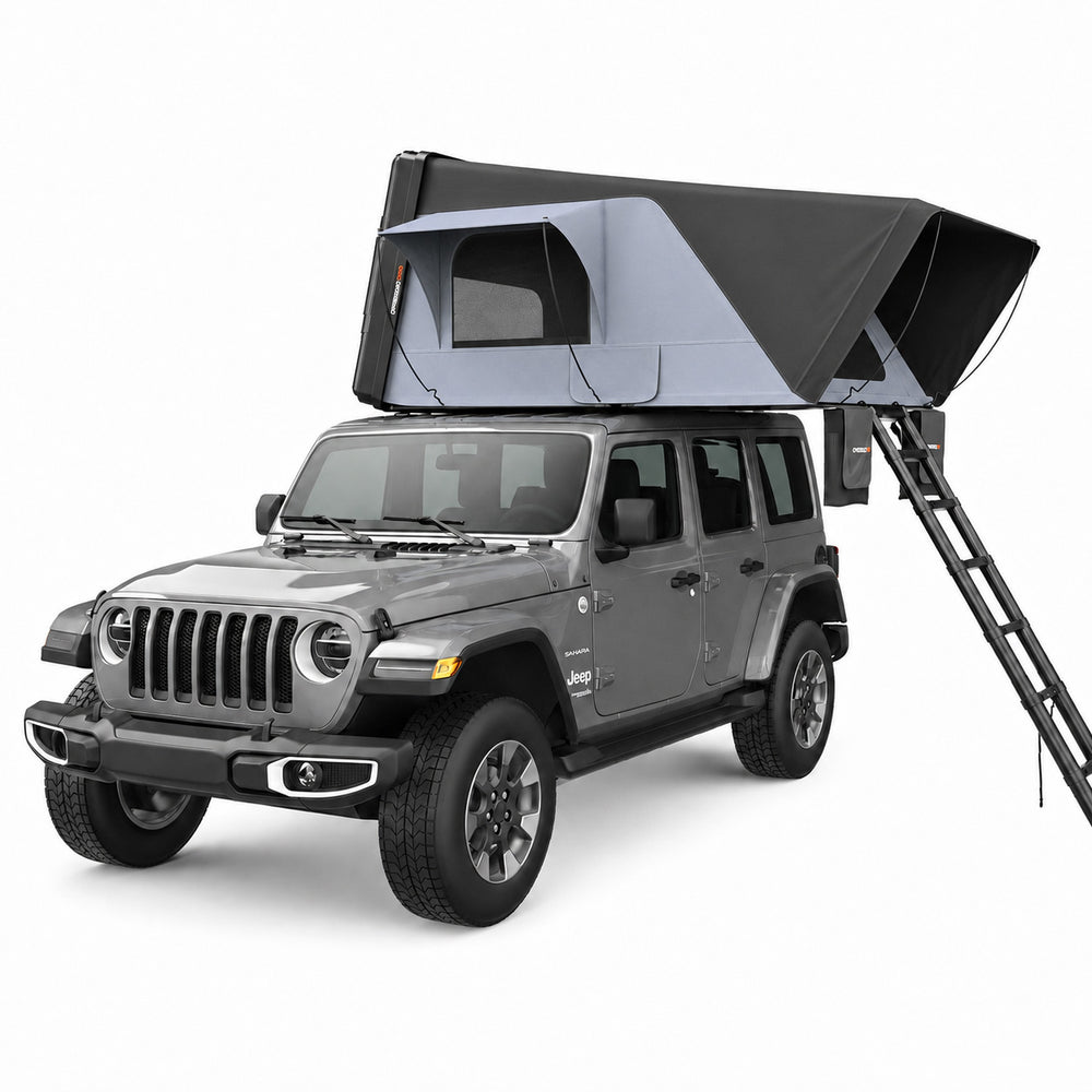 OPENROAD FlowRoof Side-Open Hard Shell Rooftop Tent Openroad4wd