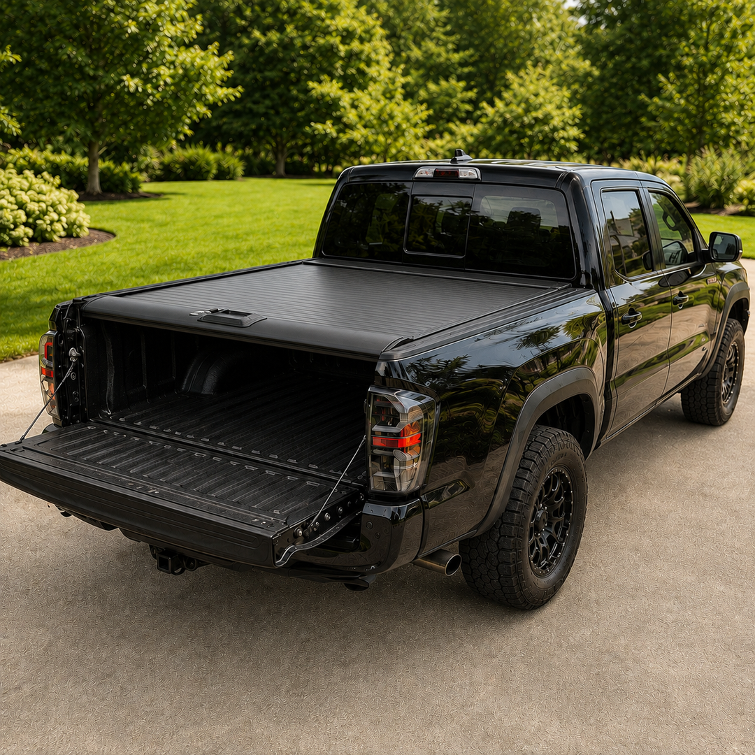 OPENROAD Aluminum Retractable Tonneau Cover for Toyota Tacoma (2016-2023) 5ft With handle Openroad4wd