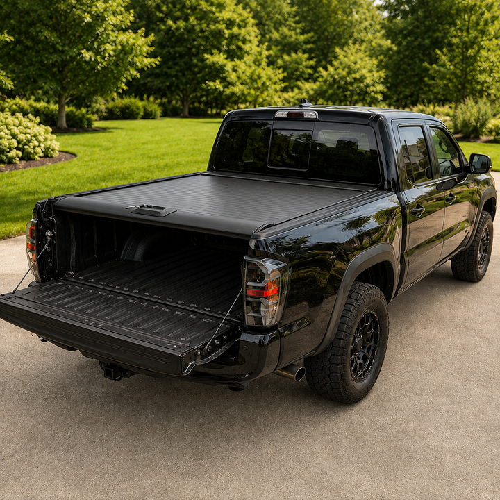 OPENROAD Aluminum Retractable Tonneau Cover for Toyota Tacoma (2016-2023) 5ft With handle Openroad4wd