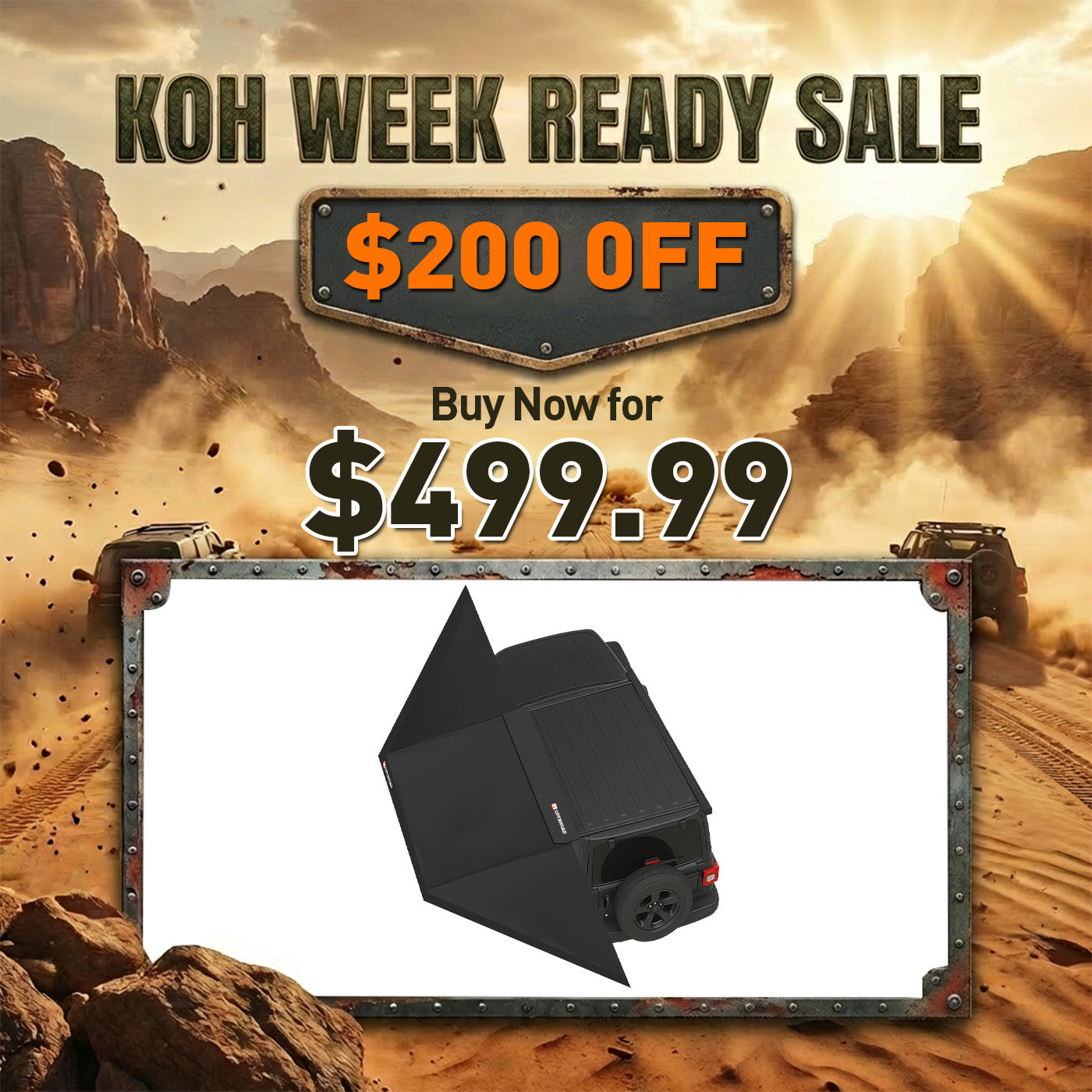 OPENROAD 180 Free Standing Awning