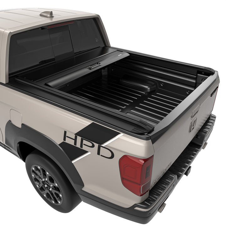 OPENROAD Aluminum Retractable Tonneau Cover for Honda Ridgeline(2017-2026) -5.3ft Bed With handle | Pre-Order | ETA Nov.10 Openroad4wd
