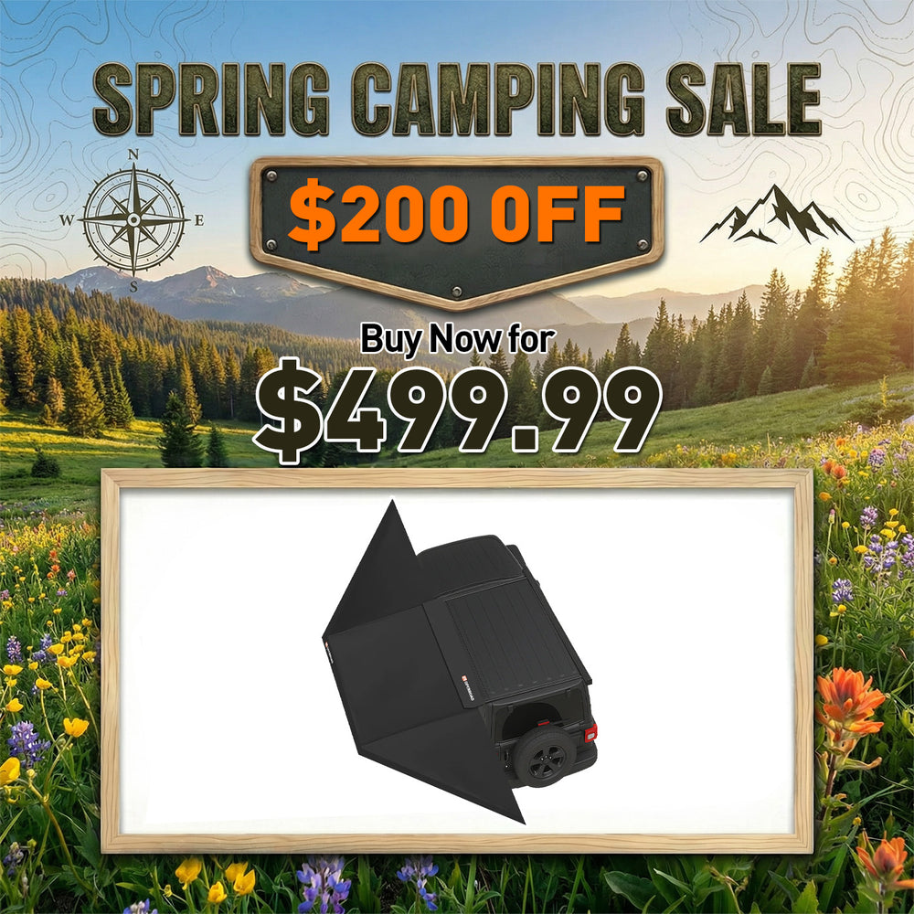 OPENROAD 180 Free Standing Awning Openroad4wd