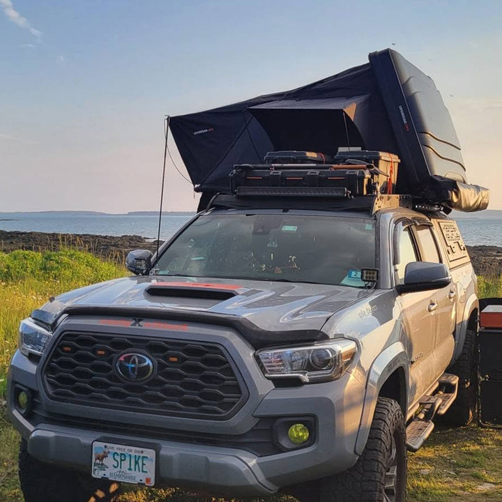 OPENROAD FlowRoof Side-Open Hard Shell Rooftop Tent Openroad4wd