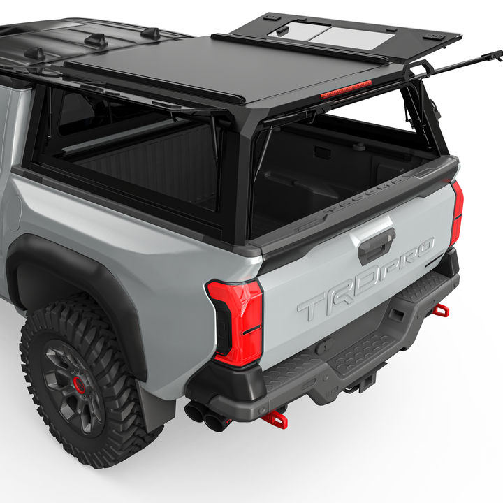 OPENROAD Sliding Glass Side Truck Cap for Toyota Tacoma (2024-2026) – 5ft Bed Openroad4wd