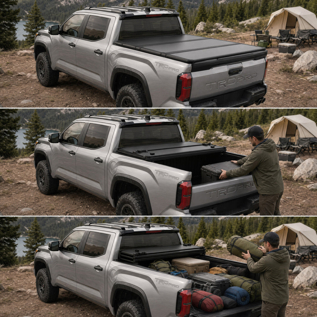 OPENROAD Aluminum folding Tonneau Cover Openroad4wd