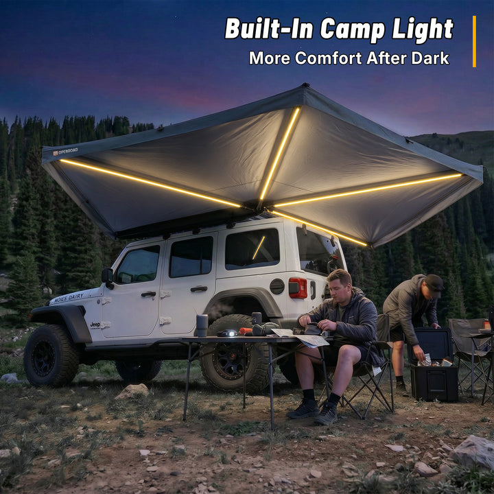 OPENROAD 270 Free Standing Awning for Camping-Trail Series Openroad4wd