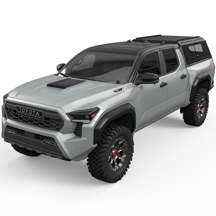 OPENROAD Sliding Glass Side Truck Cap for Toyota Tacoma (2024-2026) – 5ft Bed Openroad4wd