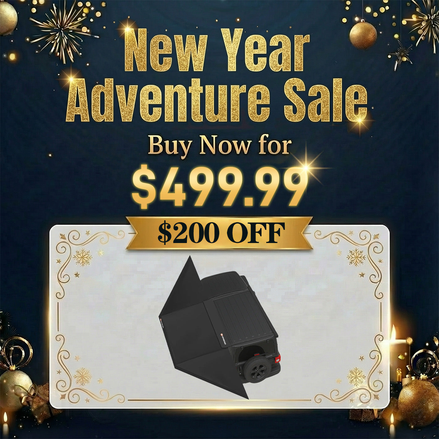 OPENROAD 180 Free Standing Awning