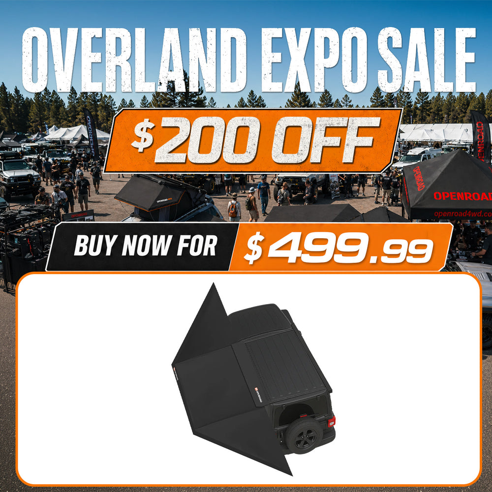 OPENROAD 180 Free Standing Awning Openroad4wd