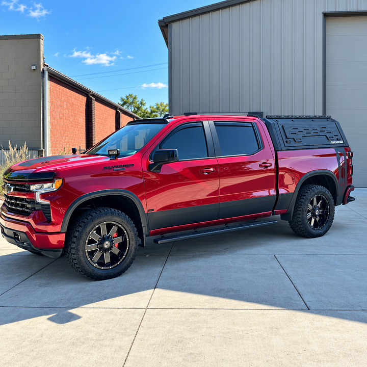 OPENROAD Aluminum Truck Cap for Chevrolet Silverado 1500 (2019-2026)-5.8 ft bed Openroad4wd