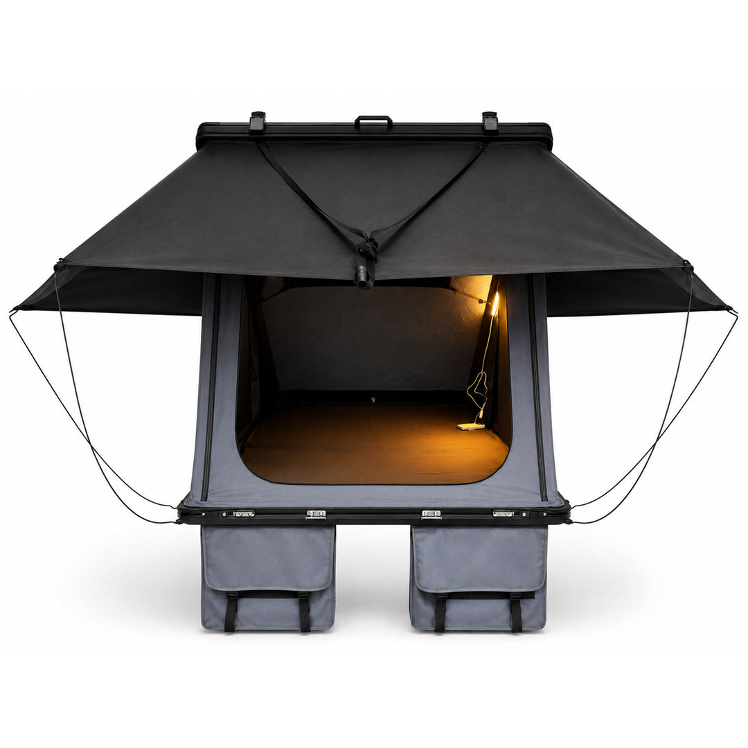 OPENROAD Aluminum Hard Shell Roof Top Tent - EdgeRoof Series OPENROAD 4WD