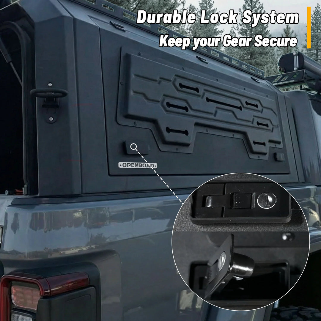 OPENROAD Truck Cap With Storage Boxes Openroad4wd