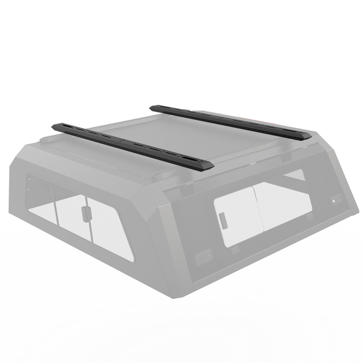 OPENROAD Glass Side Window Truck Cap with Roof Rack Crossbars with Truck Cap Storage Box