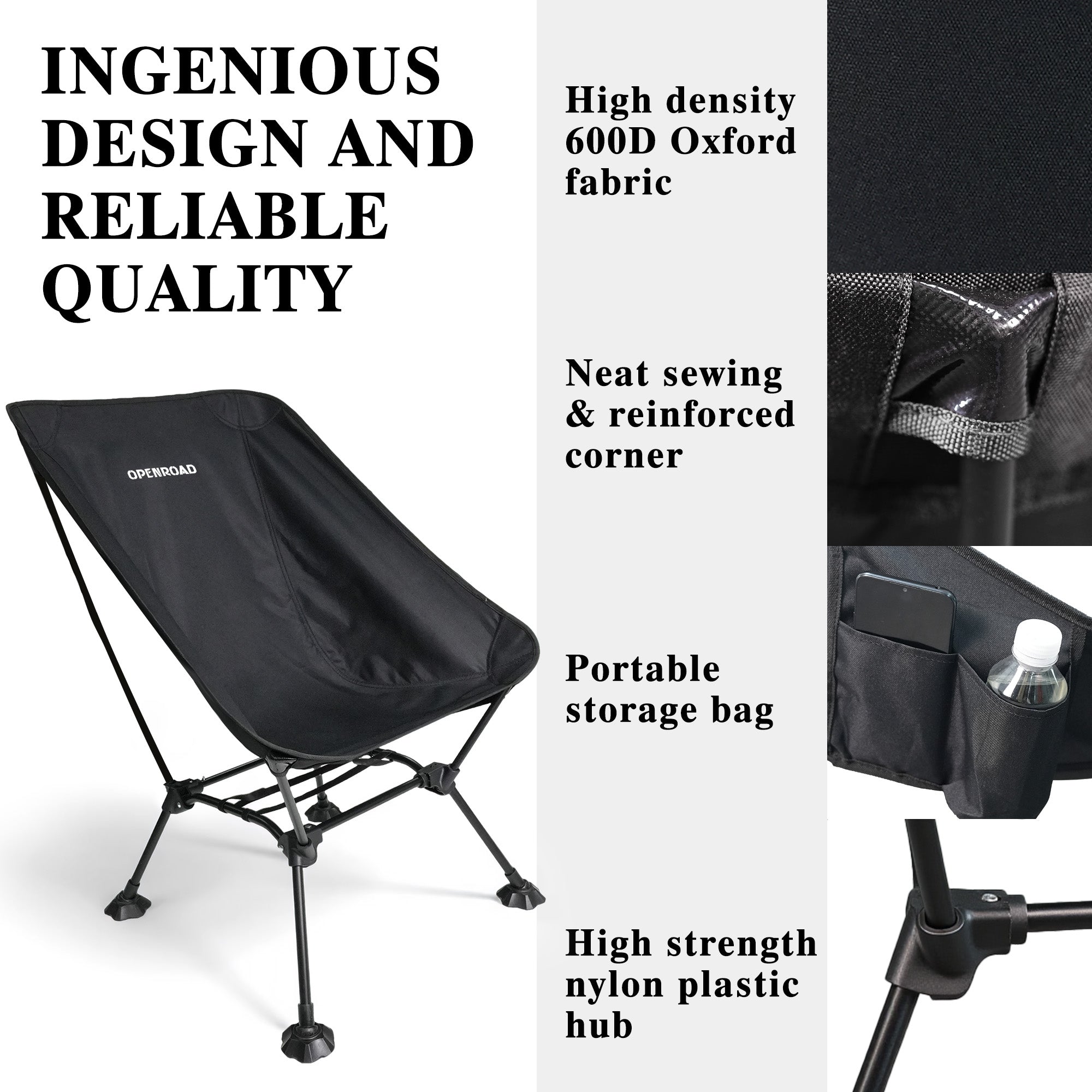 OPENROAD Lightweight Foldable Chair Openroad4wd