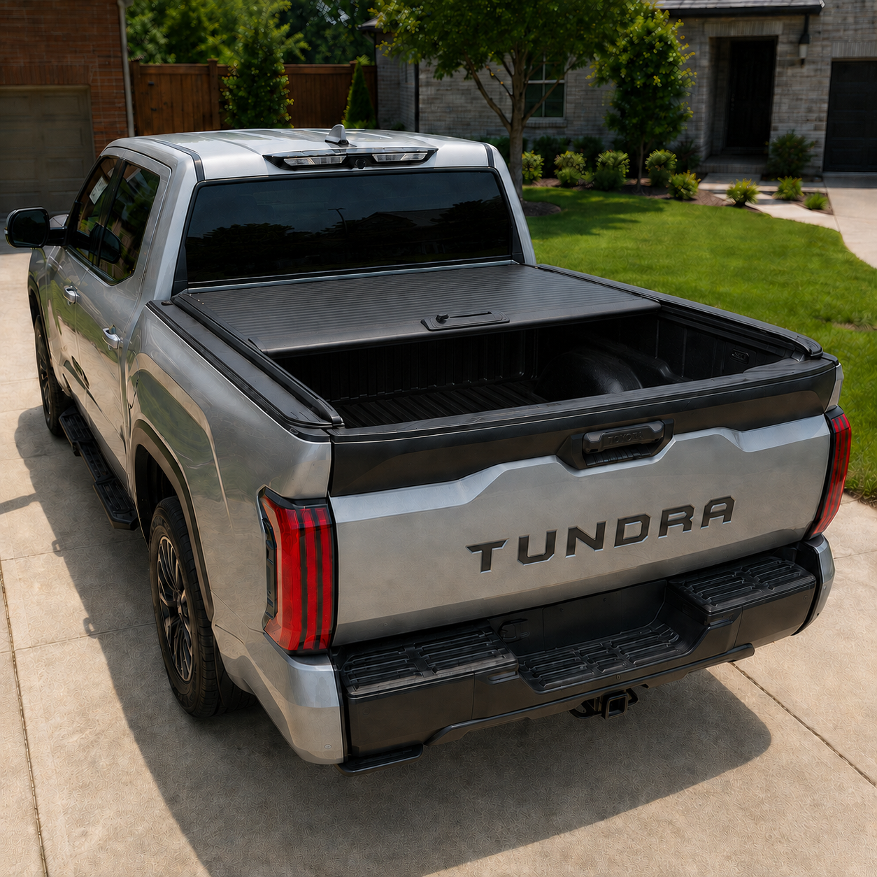 OPENROAD Aluminum Retractable Tonneau Cover for Toyota Tundra (2007-2026) 5.5ft With handle Openroad4wd