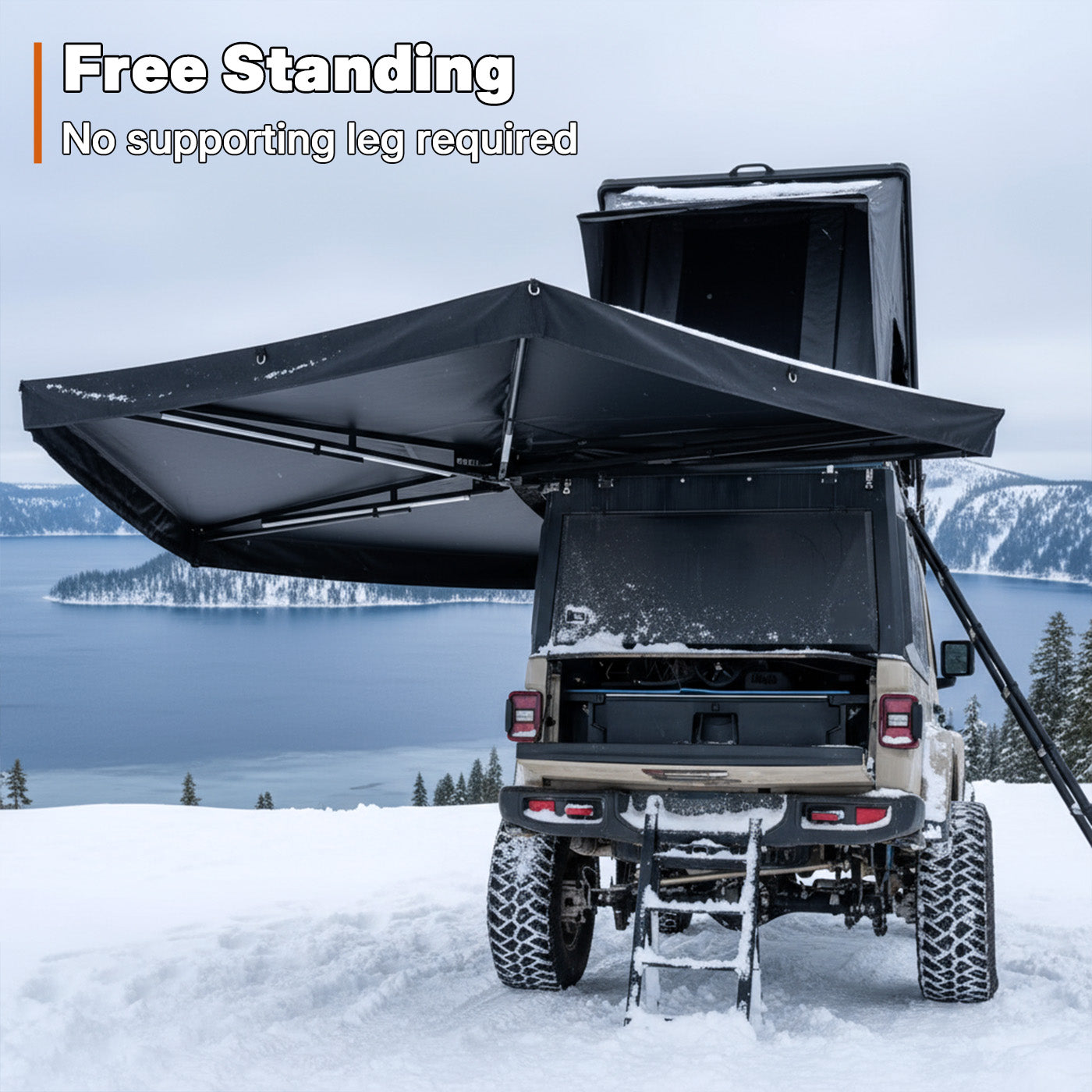 OPENROAD 270 Free Standing Awning for Camping awnings openroad4wd.com