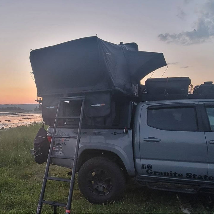 OPENROAD FlowRoof Side-Open Hard Shell Rooftop Tent Openroad4wd