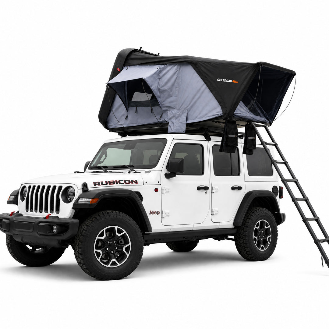 OPENROAD FlowRoof Side-Open Hard Shell Rooftop Tent Openroad4wd