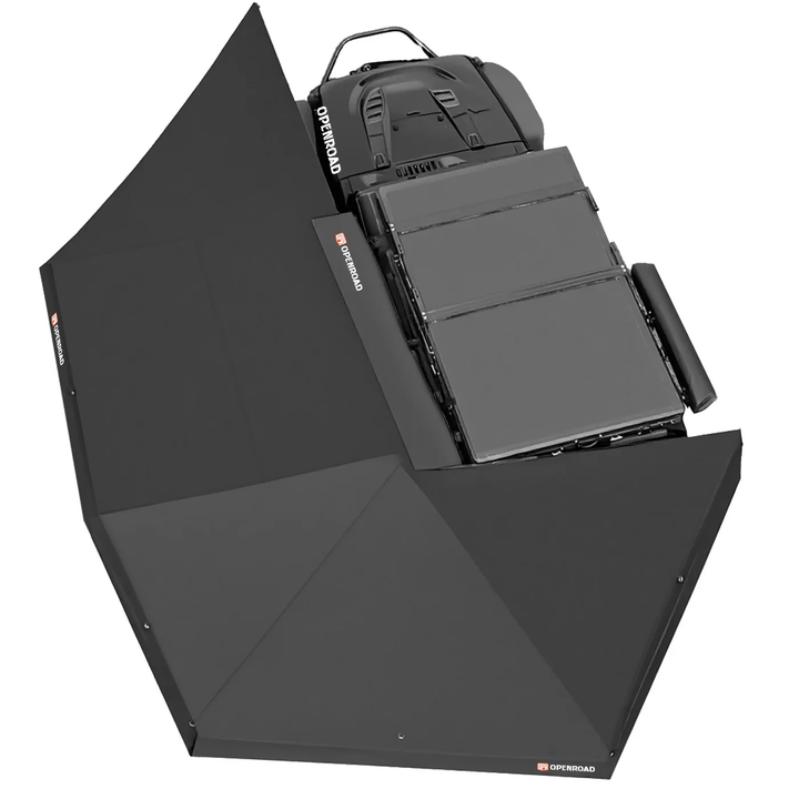 OPENROAD 270 Degree Awning XL with 270 Awning  XL Side Wall with Shower Awning V2