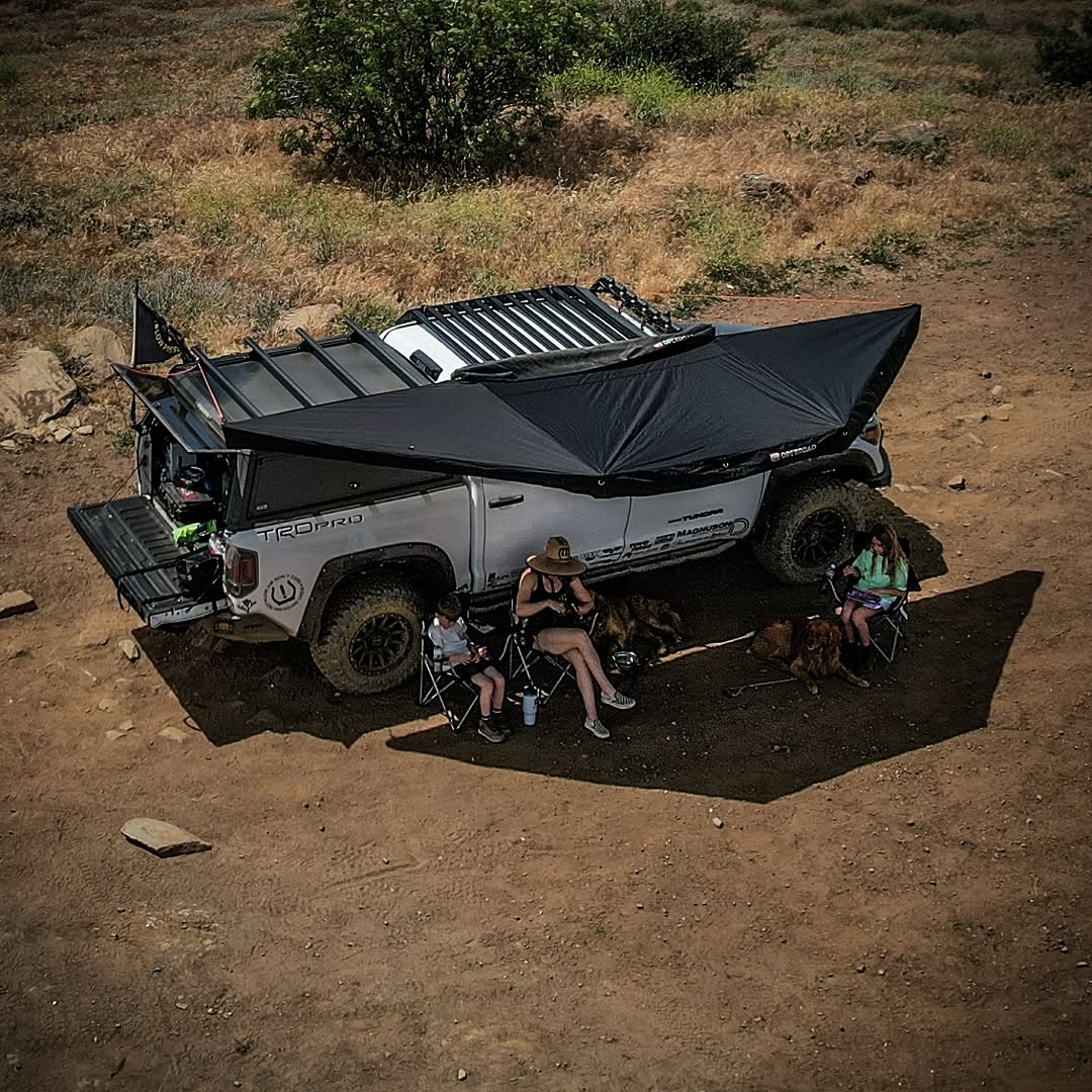 OPENROAD 180° Free Standing Awning Bundle (2 Units) Openroad4wd