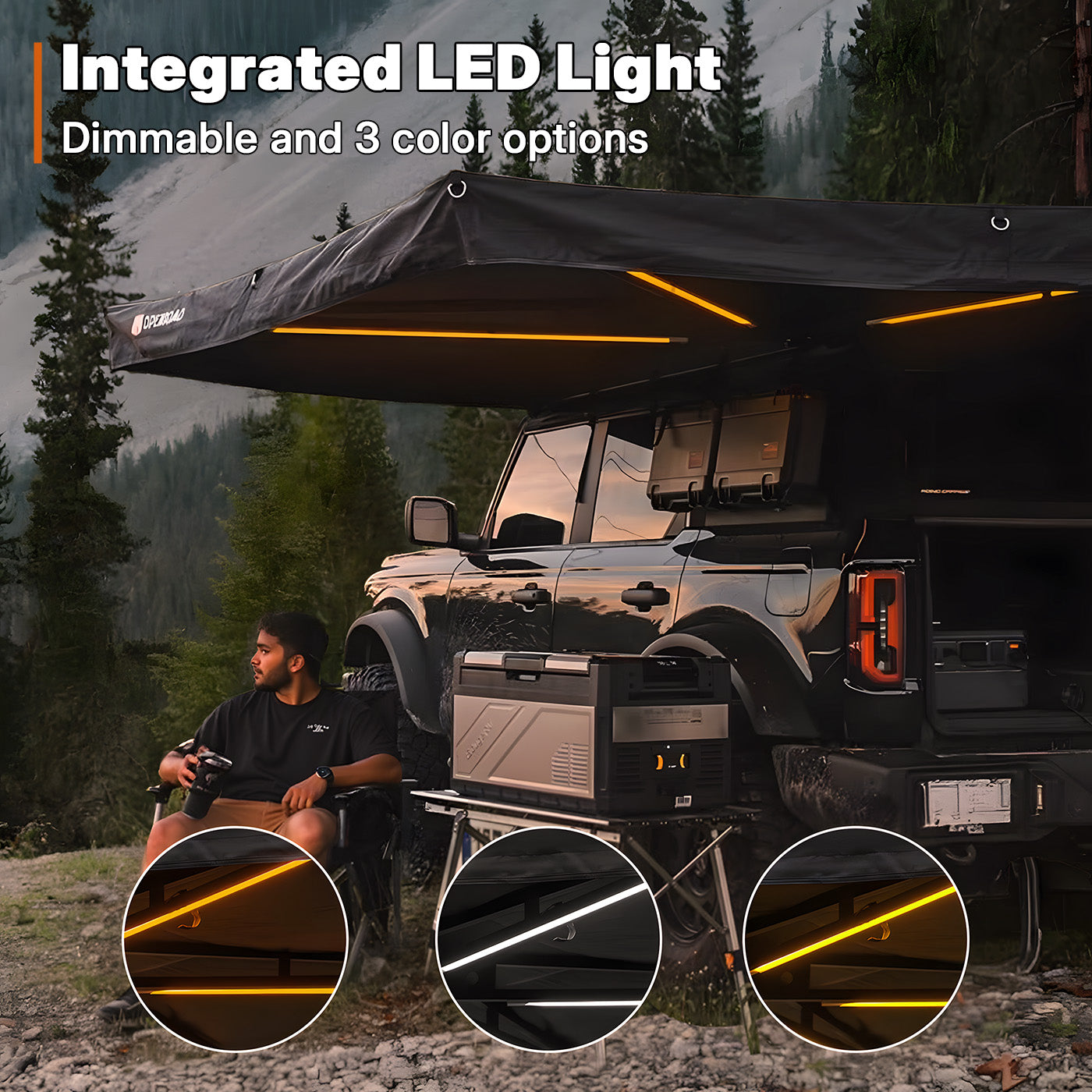 OPENROAD  270 Free Standing Awning for Camping