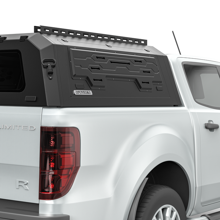 OPENROAD Aluminum Truck Cap for Ford Ranger (2019-2023)-5ft Bed